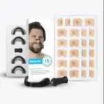 فاتح الأنف المغناطيسي (Magnetic Nasal Dilator) هو جهاز صغير مصمم لتوسيع الممرات الأنفية من الخارج بلطف، مما يحسن تدفق الهواء بنسبة تصل إلى