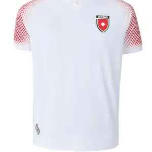 طقم منتخب الأردن النشامى كأس العالم 2026 تيشيرتات وشورت ابيض