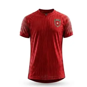 طقم منتخب الأردن النشامى كأس العالم 2026 تيشيرتات وشورت احمر