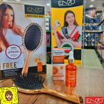 فرشاه شعر +فيتامين سي ENZO الايطالية