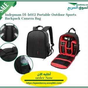 ⁧حقيبة كاميرا حقيبة الظهر الرياضية المحمولة INDEPMAN DL-B012