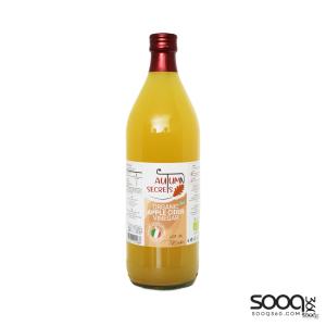 خل التفاح العضوي مع ام الخل 1لتر (منتج ايطالي)