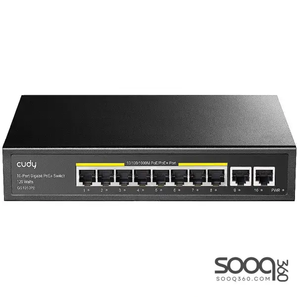 CUDY GS1010PE Unmanaged Switch 8 PortsPOEGiga