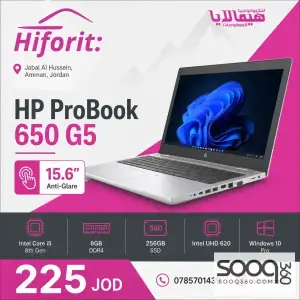 HP ProBook 650 G5 15.6" Core i5-8265U 8GB 256GB SSD