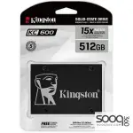 Kingston KC600 512GB SATA III Solid State Drive (SSD)