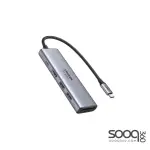 UGREEN 60384 USB-C to 2*USB 3.0 A + HDMI 4K@60Hz max + SD/TF + PD Adapter with PD Charging
