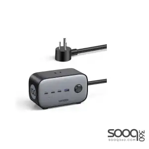 UGREEN DigiNest Pro Power Strip(2 AC Outlets + 100W 3C1A)
