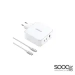 UGREEN USB-A+2*USB-C 140W GaN Tech Fast Charger with C to C Cable 1.5M EU