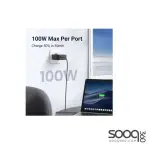 UGREEN USB-A+3*USB-C 100W GaN Tech Fast Charger EU