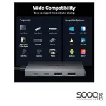 UGREEN 30758 4 IN 1 USB C TO USB 3.1 GEN2 10GBPS HUB ADAPTER