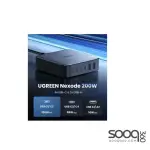 UGREEN (40914 ) 2*USB-A+4*USB-C 200W Desktop Fast Charger EU Black