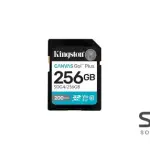 Kingston Canvas Go! Plus 265GB SDG4 Memory Card
