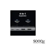 UGREEN 30758 4 IN 1 USB C TO USB 3.1 GEN2 10GBPS HUB ADAPTER