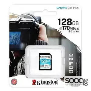 Kingston Canvas Go! Plus 128GB SDG3 Memory Card