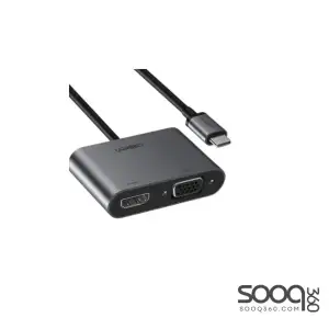 Ugreen 50505 USB-C to HDMI + VGA Adapter with PD