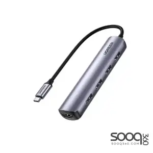 UGREEN USB-C to 4*USB 3.0 Up to 5Gpbs + HDMI Adapter With PD