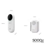 Ezviz DB2C Kit Wire-Free Video Doorbell with Chime