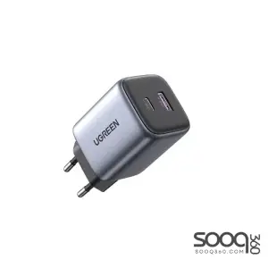 UGREEN (15539) USB-A+USB-C 35W Wall Charger EU Grey