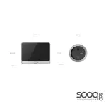 Ezviz DP2 -2K/3MP Wire-Free Peephole Doorbell