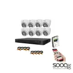 Hikvision 2mp 8 Cameras Security System