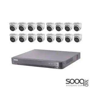 Hikvision 5mp 16 Cameras Security System