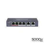 Hikvision 4 Port Fast Ethernet Unmanaged POE DS-3E0106P-E/M Switch