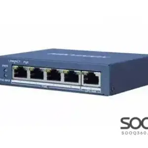 Hikvision 4 Port Gigabit Unmanaged POE DS-3E0505P-E Switch