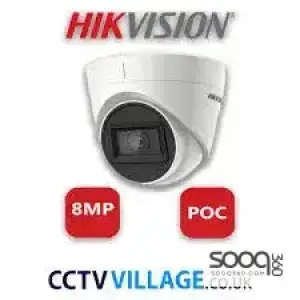 Hikvision 8mp 6 Cameras ColorVU Security System