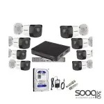 Hikvision 8mp 8 Cameras Hybrid Light Security System