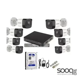 Hikvision 8mp 8 Cameras Hybrid Light Security System