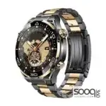 KALOBEE AMERICA SK4 PRO MAX BLACK GOLD EDITION WATCH WITH 2 STRAP