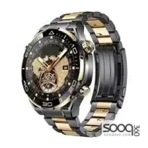 KALOBEE AMERICA SK4 PRO MAX BLACK GOLD EDITION WATCH WITH 2 STRAP