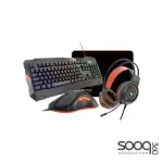 Meetion C-505 wired RGB LED mouse keyboard headset mouse pad set