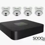 Tiandy 4mp ColorVU-8Cameras Security System