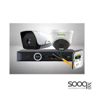 Tiandy 2mp ColorVU-2 Cameras Security System