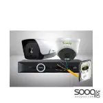 Tiandy 5MP ColorVU-4 Cameras Security System
