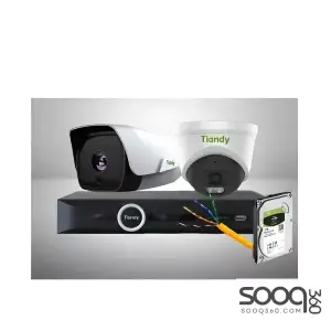 Tiandy 5MP ColorVU-4 Cameras Security System