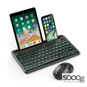 Seenda ISJ-DJCO1TZ 7-Color Backlit Wireless Keyboard and Mouse