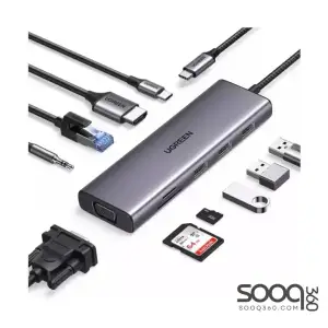 UGREEN (15601) USB-C 10-in-1 Multifunction Adapter