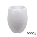 قوار نباتات إيدا - أبيض 53 لتر 50 * 60 سم