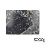 30 X 23 CM CREATIVE TOPS NAVY MARBLE PACK OF 4 LARGE PREMIUM PLACEMATS