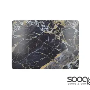 30 X 23 CM CREATIVE TOPS NAVY MARBLE PACK OF 4 LARGE PREMIUM PLACEMATS