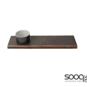 CUISINE CUTING BRD W CERAMIC BWL