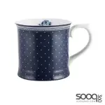 KATIE ALICE VINTAGE INDIGO SPOT TANKARD MUG