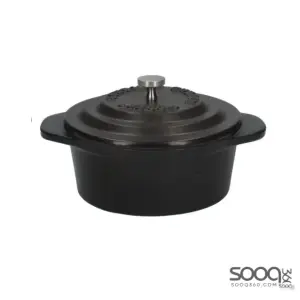 CREATIVE TOPS GOURMET CHEESE CAST IRON BAKER BLACK