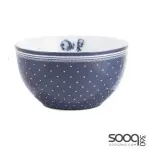 KATIE ALICE VINTAGE INDIGO SPOT CEREAL BOWL