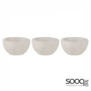 EMERSON WHITE 3PK MINI PINCH BOWL