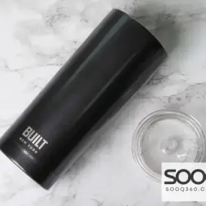 Built Double-Walled Stainless Steel Tumbler – Charcoal Grey (568 ml)