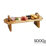 Artesa Raised Wooden Serving Platter, 37 x 12 x 13 cm