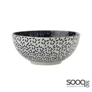 BOHO DAMASK 18CM BOWL “ NAVY